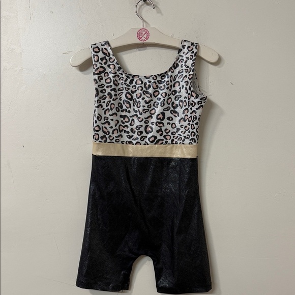 Leopard Print and Black Kids Bottoms - Picture 1 of 1